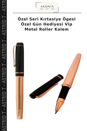 Özel Seri Kırtasiye Ögesi Özel Gün Hediyesi Vip Metal Roller Kalem