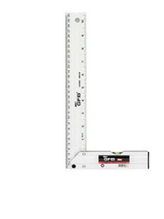 GFB Alüminyum Gönye Su Terazili 30CM