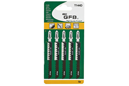 Gfb 2240 Ahşap Kesme Dekupaj Ağzı T-144D 5 Paket