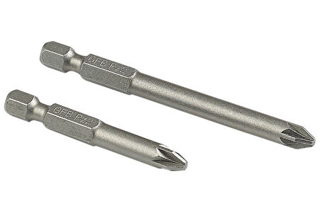 Gfb 2517 Yuvarlak Pozi PZ2x100 Mm Yıldız Bits Ucu 10 Adet
