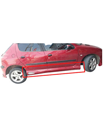 PEUGEOT 206 5 KAPI BÜYÜK MARŞPİYEL (( BOYASIZ ))