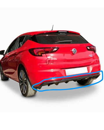 Opel Astra K Rieger Difüzör (Plastik) (( PARLAK SİYAH ))