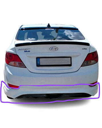 ACCENT BLUE PS MODEL ARKA TAMPON EKİ (( BOYASIZ ))