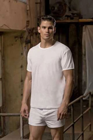 Erkek Fanila 2'li Ekonomik Paket