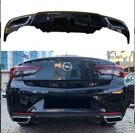 Opel İnsignia İçin Uyumlu 2017-2020 Gsi  Difizör Difüzör Piano Black