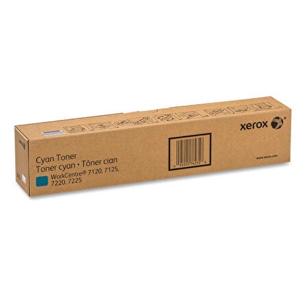 Xerox Workcentre 7120-006R01464 Mavi Orjinal Fotokopi Toner