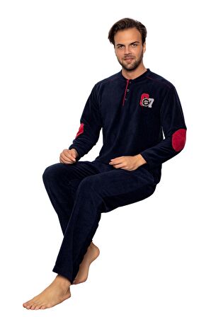 Nisanca Kışlık Erkek Polar Pijama Takımı 