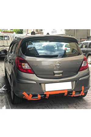 Opel Corsa D Egzoz Görünümlü Difüzör (plastik)