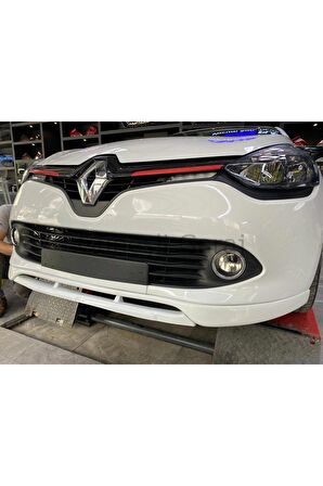 Clio 4 Makyajsız Ön Ek 2 Parça (PLASTİK)