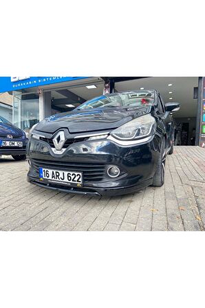 Clio 4 Makyajsız Ön Ek 2 Parça (PLASTİK)