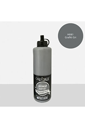 Hybrid Multisurface Akrilik Boya 500 Ml. H-081 Grafiti Gri C.h-081