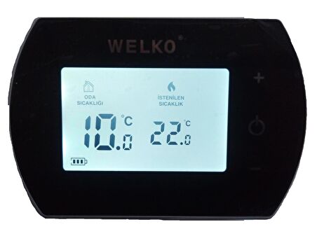 Welko Kablolu Dijital Oda Termostatı W20 S20