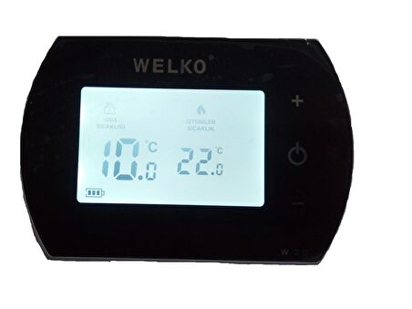 Welko Kablolu Dijital Oda Termostatı W20 S20