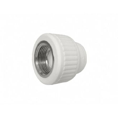 1/2x20mm İç Dişli Nipel Yuvarlak Pprc tesisat Rakor Adaptör