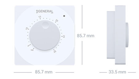 General Life Aruna HT10S Rf Kablosuz Oda Termostatı