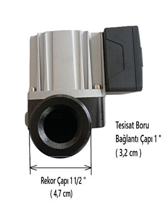 Welko Sirkülasyon Pompası 30-45.000 Kazan için Gpa 25-8-II frekans Konvertörlü 8 mss 4,9 m3/h