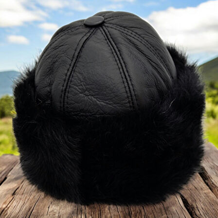 Özgün Deri Toskanalı Çeçen Şapka - Zarif ve Şık Tasarım, El Yapımı Klasik Stil