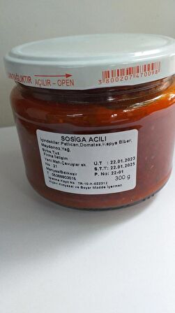 MANYAS YÖRESEL TATLAR SOSİGA ACILI 300 GR