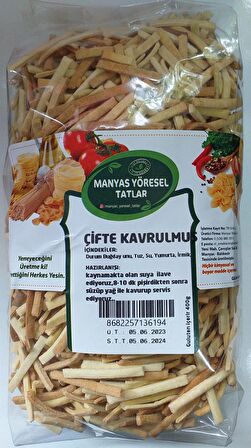 Manyas Yöresel Çifte Kavrulmuş Erişte 400Gr