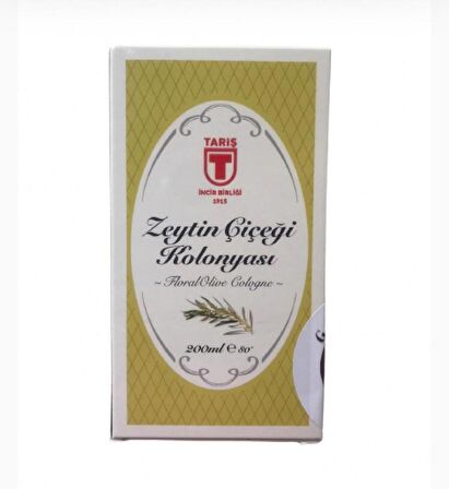 Tariş Zeytin Çiçeği Kolonyası 200ml