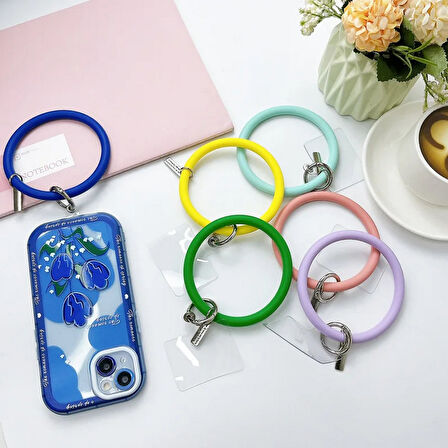 Silikon Telefon Tutucu, Bileklik, Askı, Tüm K