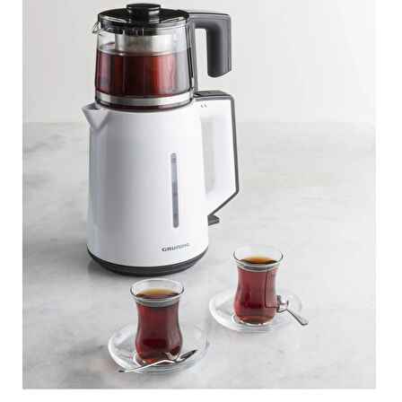 Grundig TM Cam Demlikli Çay Makinesi 1,8 Lt.