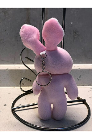 Sevimli Tavşan Peluş Oyuncak Anahtarlık Uyku Arkadaşı Hediyelik 12 CM