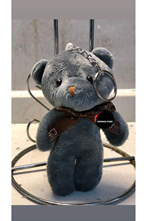 Sevimli Ayıcık Peluş Oyuncak Anahtarlık Uyku Arkadaşı Hediyelik 12 CM