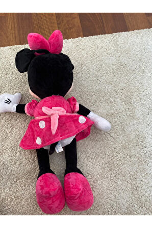 Minnie Mause Peluş Buyuk Boy Mickey Minnie Yeni Model Baloncuk Hediyeli