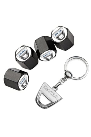 Dacia Sandero 2012-2019 Sibop Kapağı 4 Adet Ve Krom Anahtarlık