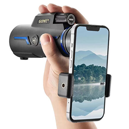 10x42 HD Monoküler BAK4 Prizma, FMC Kaplama, 20mm Mercek, IPX6, Telefon Adaptörlü