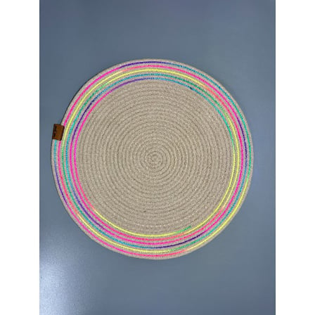 Premium Akşam Yemeği Otantik Hava Günlük Kullanım Jüt Örme Supla 39cm