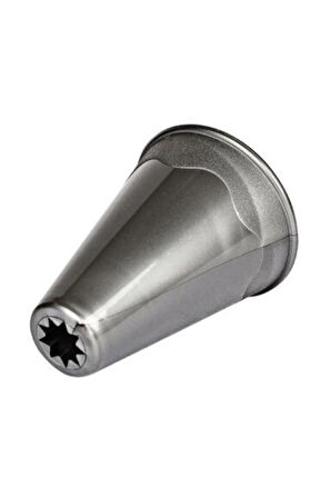 Plastik Gri Renk Tırtıl Kurabiye Kalıbı, Tırtıklı Kek Pasta Krema Süs Dekor Aparatı