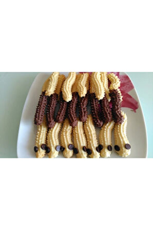 Plastik Gri Renk Tırtıl Kurabiye Kalıbı, Tırtıklı Kek Pasta Krema Süs Dekor Aparatı