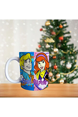 Scooby doo ve Arkadaşları Porselen Kupa