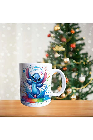 Stitch Porselen Kupa