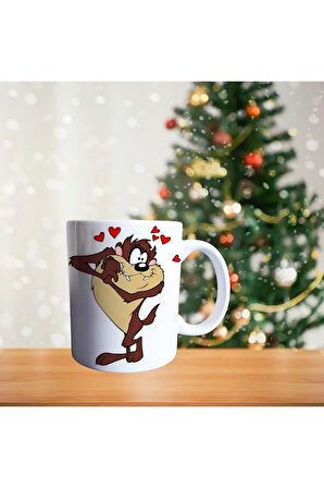 Tazmanya canavarı Porselen Kupa