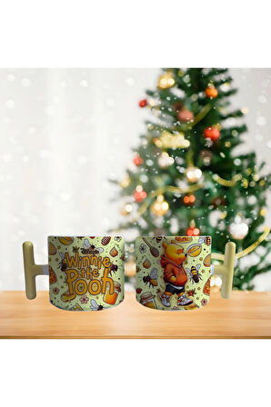 Winnie the pooh sporcu Porselen Fincan / Kupa -mug