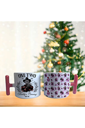 Freddy Krueger Elm Sokağı Kabusu Porselen Fincan / Kupa -mug