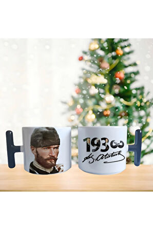 Mustafa Kemal Atatürk Porselen Fincan / Kupa -mug