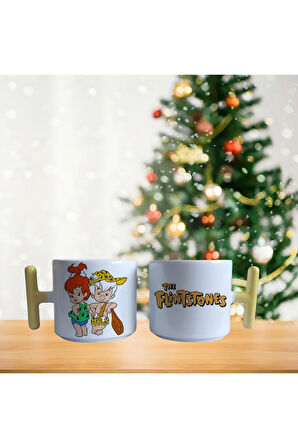 Çakıl ve bambam porselen fincan / kupa -mug