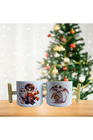 Harry Potter ve Cüce Dobby porselen fincan / kupa -mug