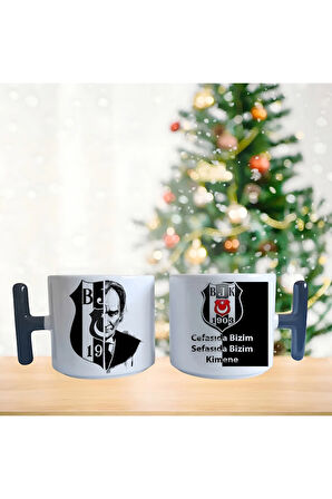 Beşiktaş latte fincanı
