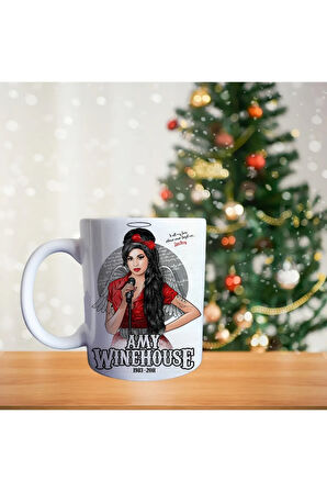 Amy winehouse porselen kupa