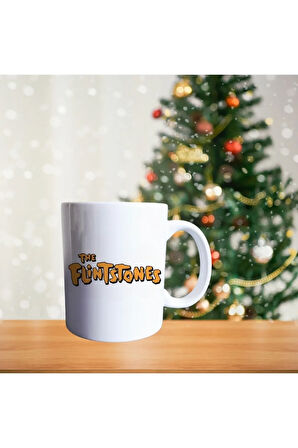 Taş Devri - Çakıl Ve Bambam Porselen Kupa