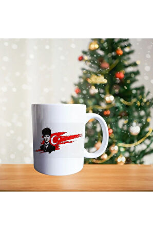 Gazi Mustafa Kemal Atatürk Porselen Kupa