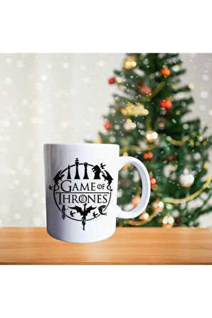 John Snow game of thrones porselen kupa