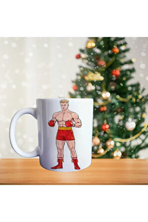 Rocky ivan dragon boks porselen kupa