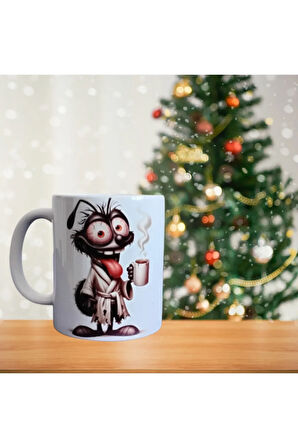 Sabahlıklı Karınca Porselen Kupa