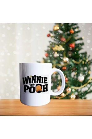 Winnie The Pooh Ve Bal Kavonozu Porselen Kupa